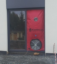 Blower Door Messung in Schwerin